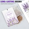 FURWEY 16 Packs Lavender Scented Sachets for Drawers and Closets,Long