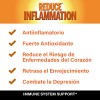Reduce Inflamation® Suplemento Para Desinflamar Con Cúrcuma, 120 cápsulas Sin