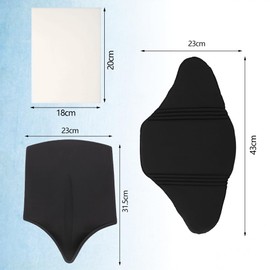 Paquete de 3 Tablas de Espuma Lipo, Tablero Moldeador lumbar para Liposucción, Junta de Compresión Abdominal, Board Post Cirugía Liposucción, Lipo Foam Vientre Aplanamiento Board