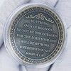 Lion Religious Challenge Coin - Psalm 31:24 & Joshua 1:9
