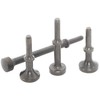 5 Pcs Smoothing Air Hammer Tool Kit Pneumatic Chisel Bits