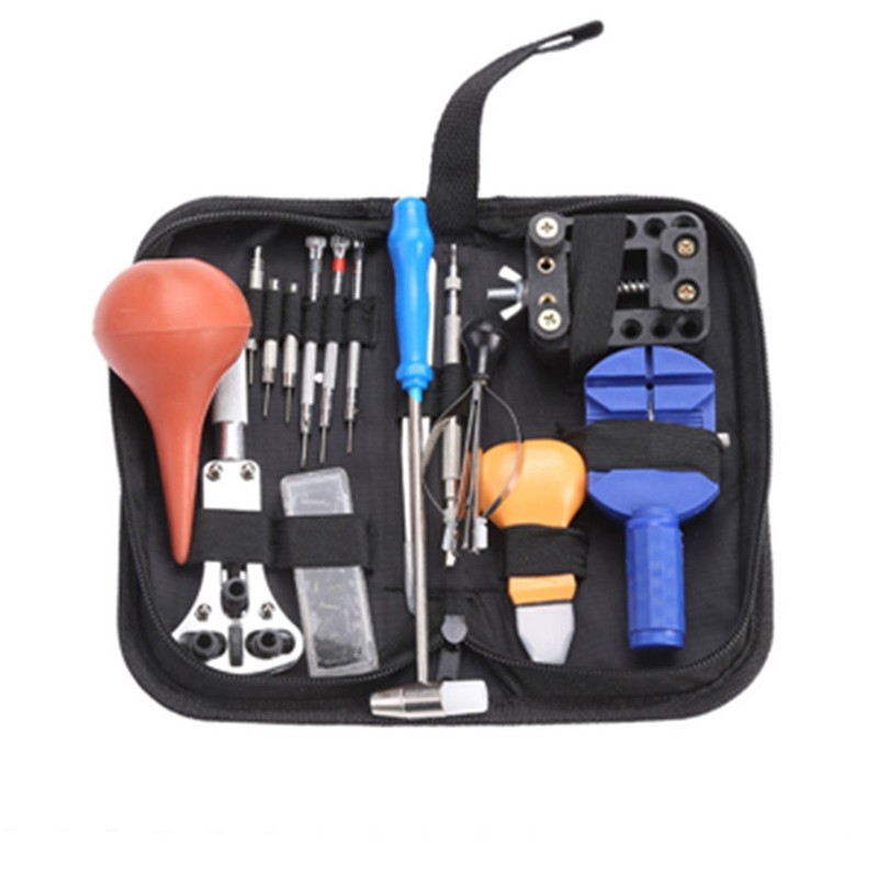 16pcs Portable Watch Repair Tool Set Opener Pins Case Opener