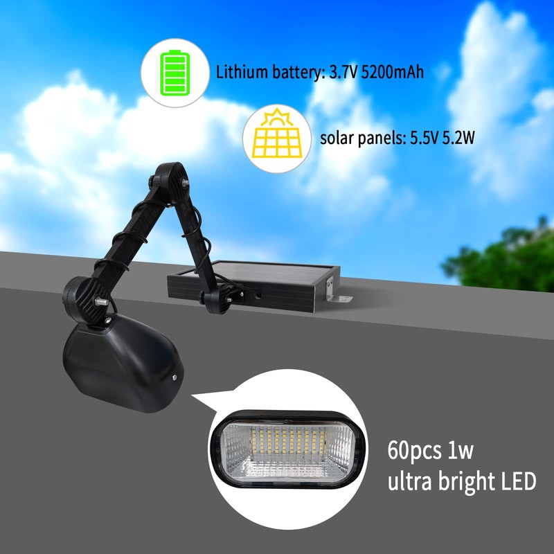 Commercial Solar Sign Lights,Solar Sign Light 5.5V 5.2W Solar Panel
