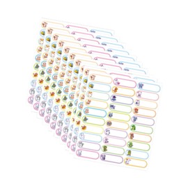 Perfeclan 10 Teile Name Aufkleber Name Tag-Aufkleber für Kindergarten