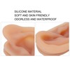 Silicone Ear Model Simulated Ear Model Acupuncture Practice Tool with