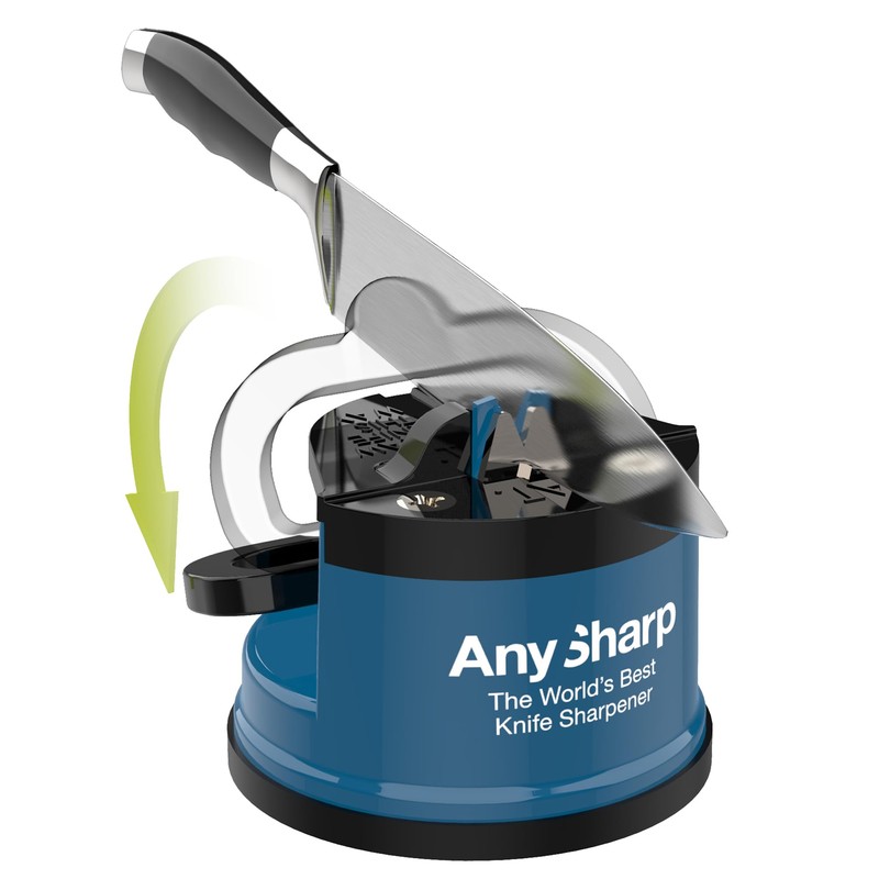 AnySharp – EDITIONS – Hands Free Knife Sharpener - Easy