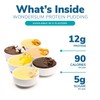 WonderSlim Protein Pudding Mix, Variety Pack, 12g Protein, Gluten Free
