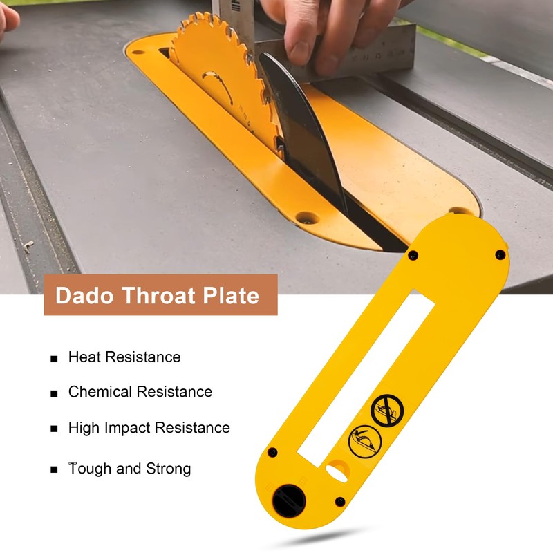 DWE7402DI Dado Throatplate Fit for DeWalt 10" Portable Table Saw