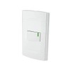 SANELEC, Apagador Sencillo con Placa, Línea Roma, Diseño Simple, Apagadores