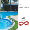 BESPORTBLE 1 Set Aluminum Pool Cover Winch with Self Locked
