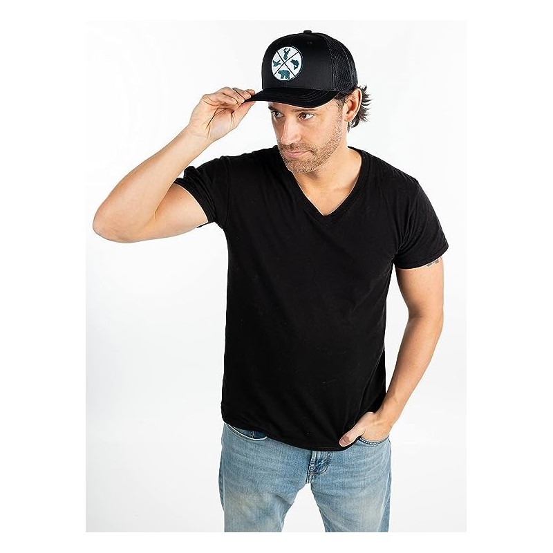 Funky Junque 2 Pk - Trucker Patch Hat Bundle -