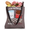 Valentine's Couple's Go Together Like Milk Chocolate Tote Bag