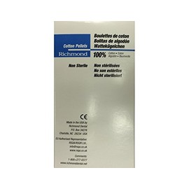 Richmond Dental Company 100106 Cotton Pellets Size 1 2000/Bx