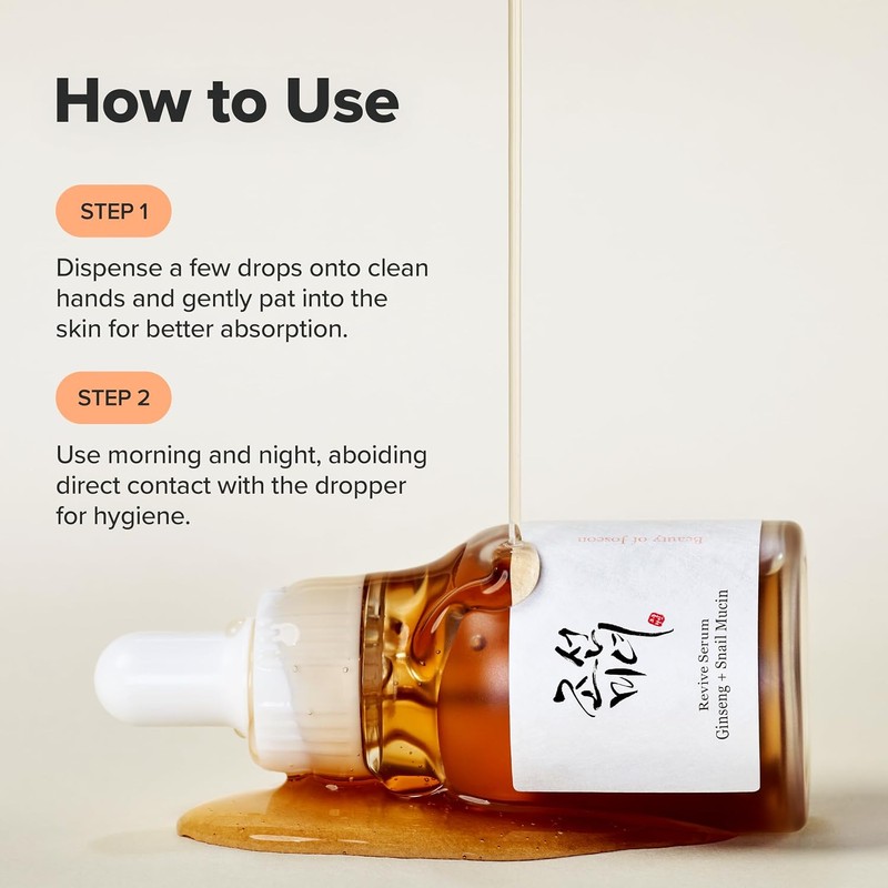 Revive Serum : Ginseng + Snail Mucin