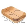 RUIFEN 200 Sheets Air Fryer Baking Sheets, 8.7 x 5.6