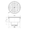 SANEI (サンエイ) drainage products one-way trap SU, VU pipe compatible