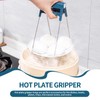 Cyrank Hot Plate Gripper, Dish Plate Clip Plate Lifter Steamer