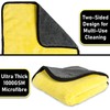 Pro-Kleen Microfibre Cloth 1000GSM 40 x 40cm Cleaning Towel For