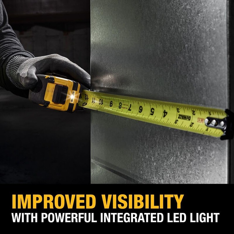 25FT LIGHTED TAPE MEASURE