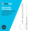 HoldRite 3 Inch Galvanized Pipe Hanger, DWV Pipe Support, GPH300Z