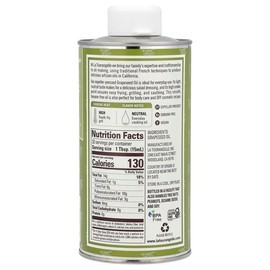 La Tourangelle Expeller-Pressed Grapeseed Oil, 16.9 fl oz (500 ml)