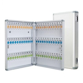 Wall-Mounted Aluminum Key Box (72-Key) for Parking Lots 72-Key