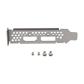 YINETTECH DP+HDM Low Profile Graphics Card Bracket Compatible with Sapphire AMD HP Radeon RX 6400