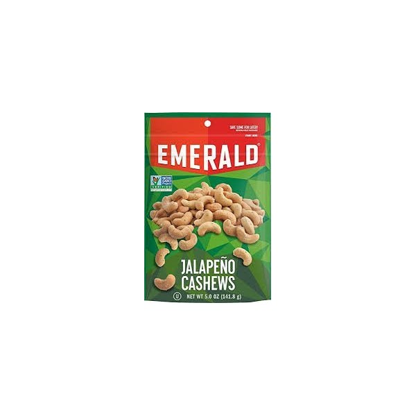 Emerald Jalapeno Cashews 5 oz ( 4 Pack)
