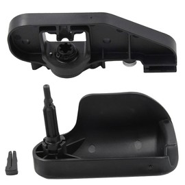 VHEUHZ Left Hand Drive Pack of 2 Bonnet Locking Handle for Bonnet Opener Handle for Unlocking Bonnet + Bonnet Handle Bearing Block Lever Compatible with TT 8J TTRS 8J1823533C