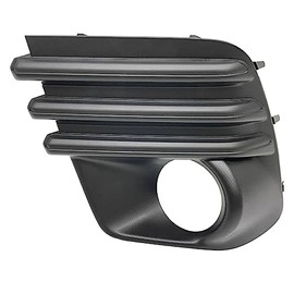 For Subaru Forester 2022 2023 2024 Fog Light Bezel Driver Side | Front | Made Of Plastic | All Black | Replacement For SU1038131 | 191275886908, 57731SJ550