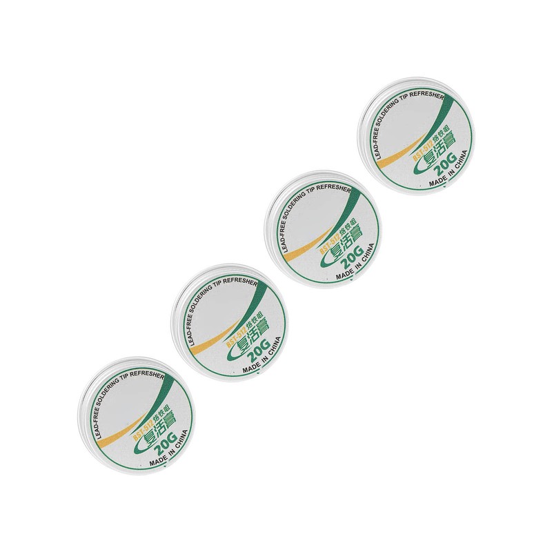 4Pcs Soldering Tip Refresher Clean Paste Tin Powder Resurrection Paste