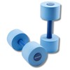 Sporti Aquatic Fitness Light Dumbbells Water Weights - Blue