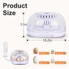 NORJIN 12 Digital Egg Incubator Automatic Egg Turning ＆Water Adding