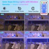 KerKoor Solar Rope Lights Outdoor Waterproof LED - 200 LED
