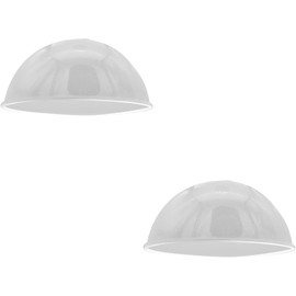 LEDSONE 21cm White Ceiling Pendant Light Shade, Metal Non-Electrical Lampshade for Floor Lamp and Table Lamp Shade Reducing Ring for Living Room, Dining Room and Bedroom