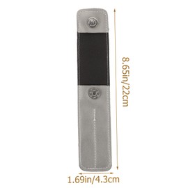 TOVINANNA 3pcs Eyelash Tweezers Case Lash Tweezers Pouch for Travel Makeup Tools Storage Bag