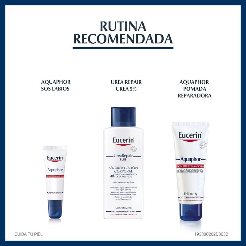 Eucerin Loción Corporal Crema Urea 5%, Urea Repair, 250 ml