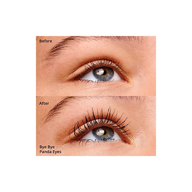 essence Bye Bye Panda Eyes Smudge-Proof Volumizing Defining Mascara -