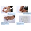 Baby Footprint Kit DIY 3 Compartment Newborn Handprint Footprint Frame