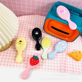 Cute Cinnamoroll Wooden Air Cushion Massage Brush for Women, Girls, and Children - Durable Home Use One Size/Blue + Magnolia Dog 20ea