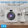MEGATEK Portable CD Player Bluetooth for Home, Desktop CD Player