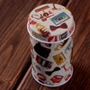 GracesDawn Set of 8 Home Kitchen Storage Containers Colorful Tins