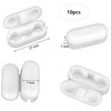 Ball Chain Connectors 10pcs Plastic Chain White Connectors Curtain Accessories
