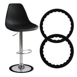 STFALI Set of 2 Protective Caps for Bar Stool Chair Legs, Bar Chair Leg Floor Protectors, Pads Bottom Protect Floor, Suitable for Chair Base from 36.8 cm to 42 cm