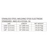 NICETECH E316L-16 Arc Welding Rod Stainless Steel Stick Electrodes (1/8",