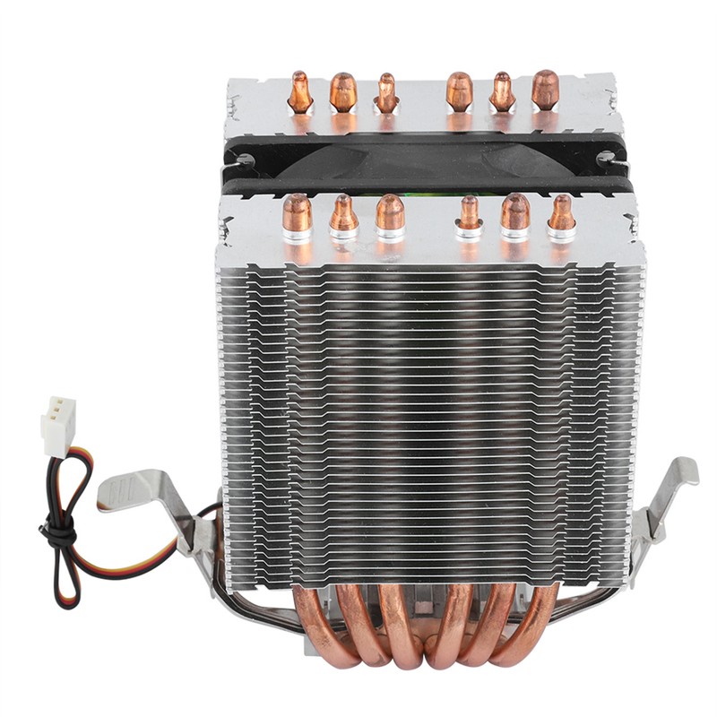 Computer CPU Fans Cooler Heat Sink 6 Heatpipe For Intel