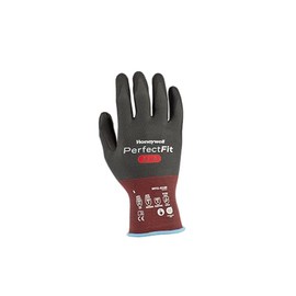 Honeywell New Perfect Fit 3.0 Cut Resistant Gloves NPF21 with Grey Liner with Black Coating, Antistatic, Touchscreen Capable, Washable, Food Certified, Size 9L, NPF21-0118N-9 (BAG with 10 Pairs)