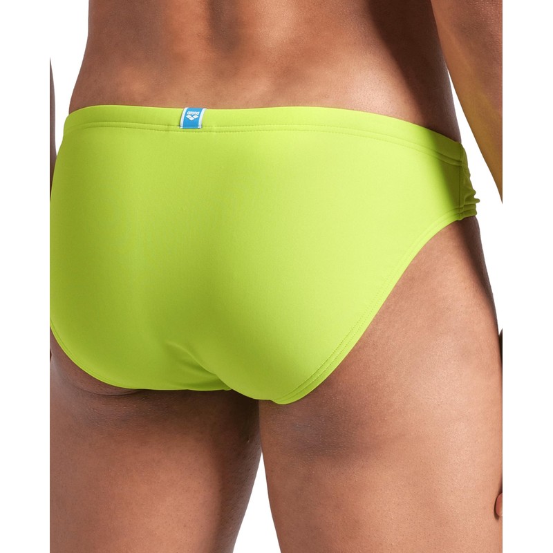 Arena Men's SANTAMARIAS R Brief, Artic Lime-Blue China, 48