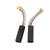 sourcingmap Pair 34x11x7mm Carbon Brushes Power Tool for Electric Hammer