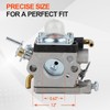Carburetor Air Filter Kit for Husqvarna 122HD45 122HD60 Redmax CHT220